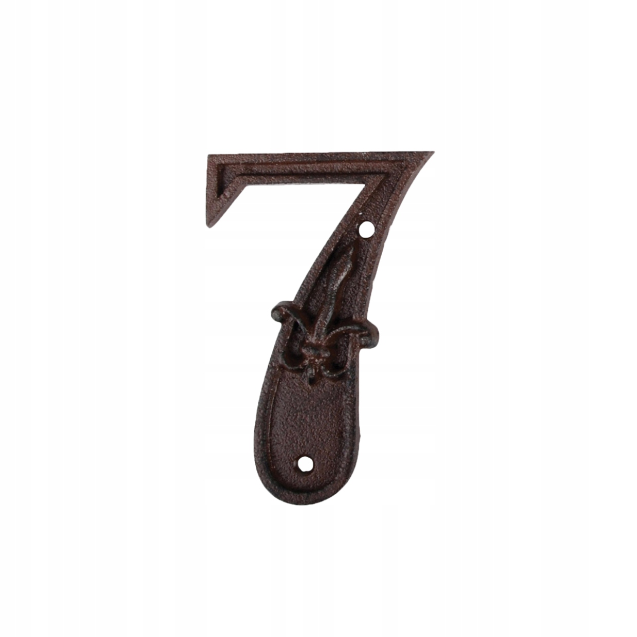 Żeliwny numer na dom 7