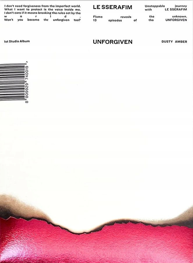 {{{ Le Sserafim Unforgiven VOL.2 Dusty Amber Ver.