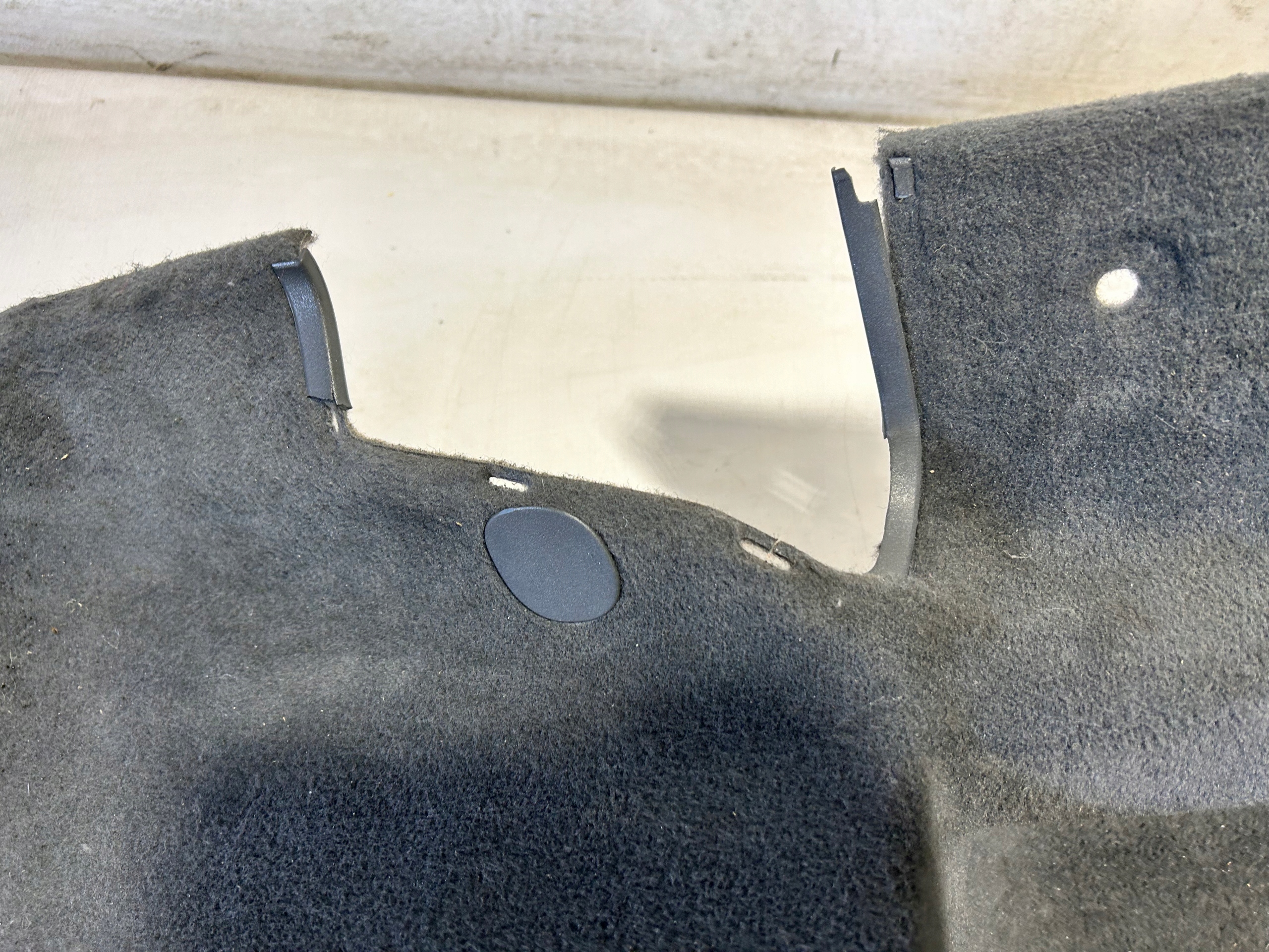MERCEDES SL R230 mats boot upholstery right