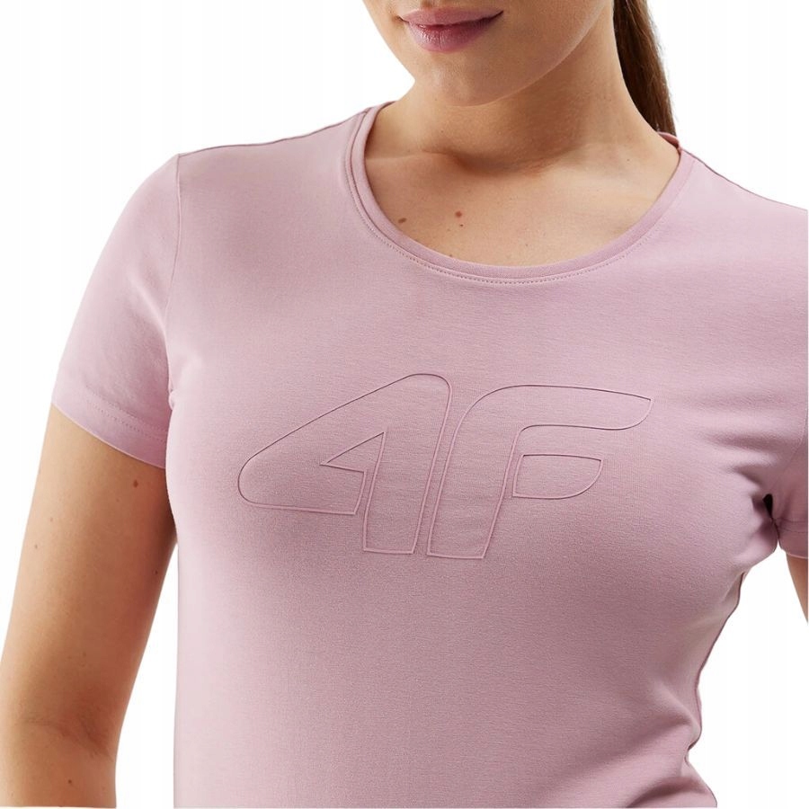 KOSZULKA DAMSKA 4F T-SHIRT PODKOSZULEK SPORTOWA NA CO DZIEŃ Kod producenta 4FSS23TTSHF580