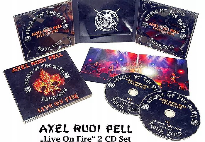 2CD Axel Rudi Pell: Live On Fire (Circle Of The Oath Tour 2012) Standard 20