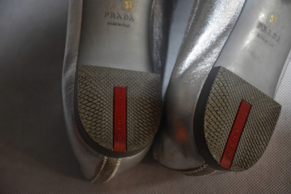 Prada balerinki damskie ballet flats 37 Oryginalne opakowanie producenta brak