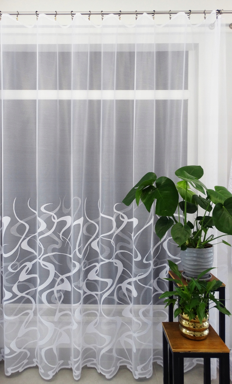 Mg Záclona 31998 Bílá 300x250 cm hotová Bt M