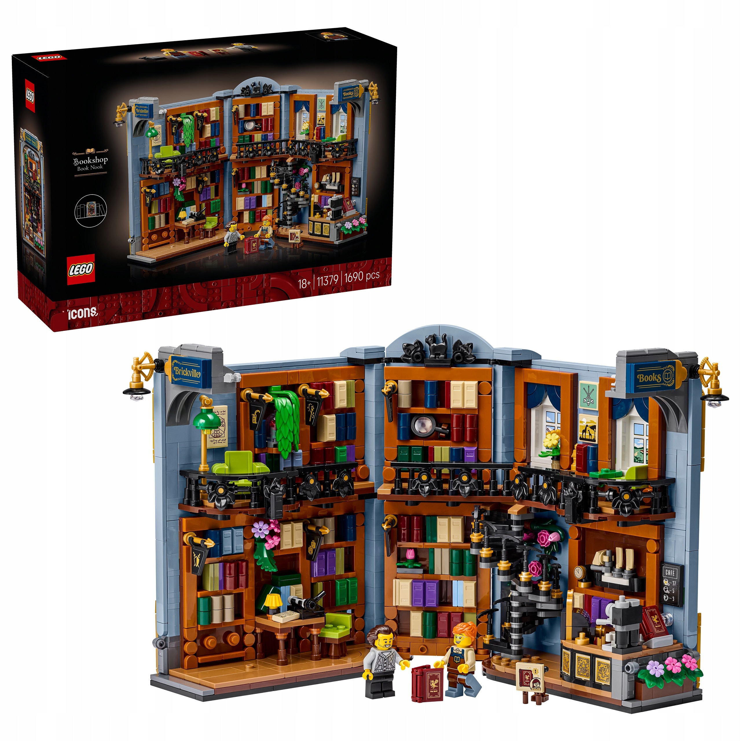 Lego Icons 11379 Knižní zarážka: Knihkupectví