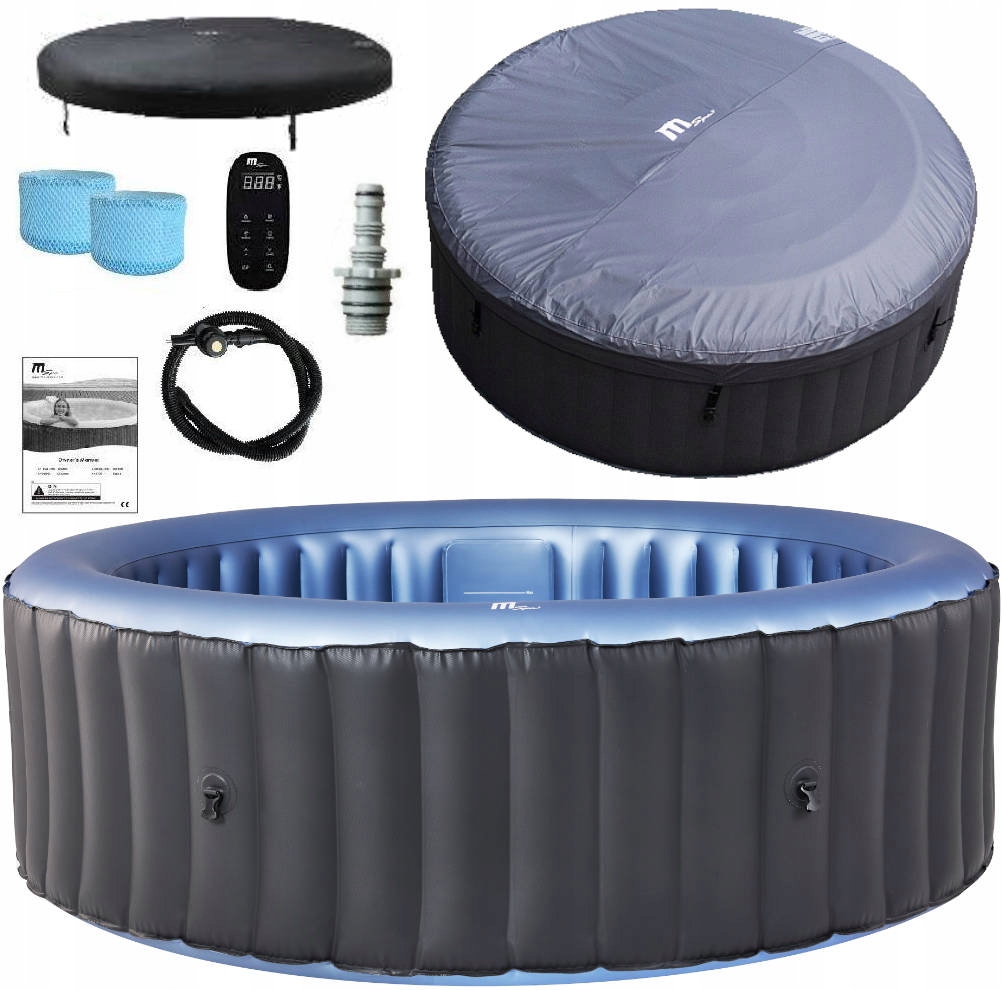 MSPA OGRODOWE z HYDROMASAŻEM MSpa DMUCHANE 6os UVC COMFORT BERGEN MEDIUM Liczba dysz 138