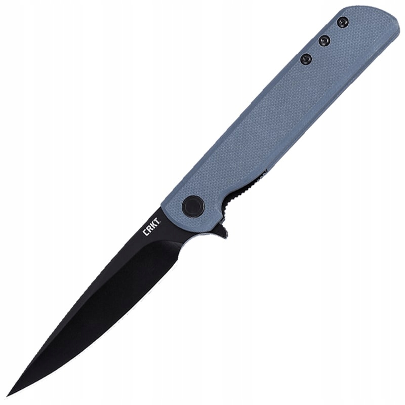 Zavírací Nůž Edc Crkt Lck+ Liner Lock s klipem šedý