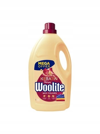Levně Woolite Color tekutý prací prostředek na barvu s keratinem 4,5 l