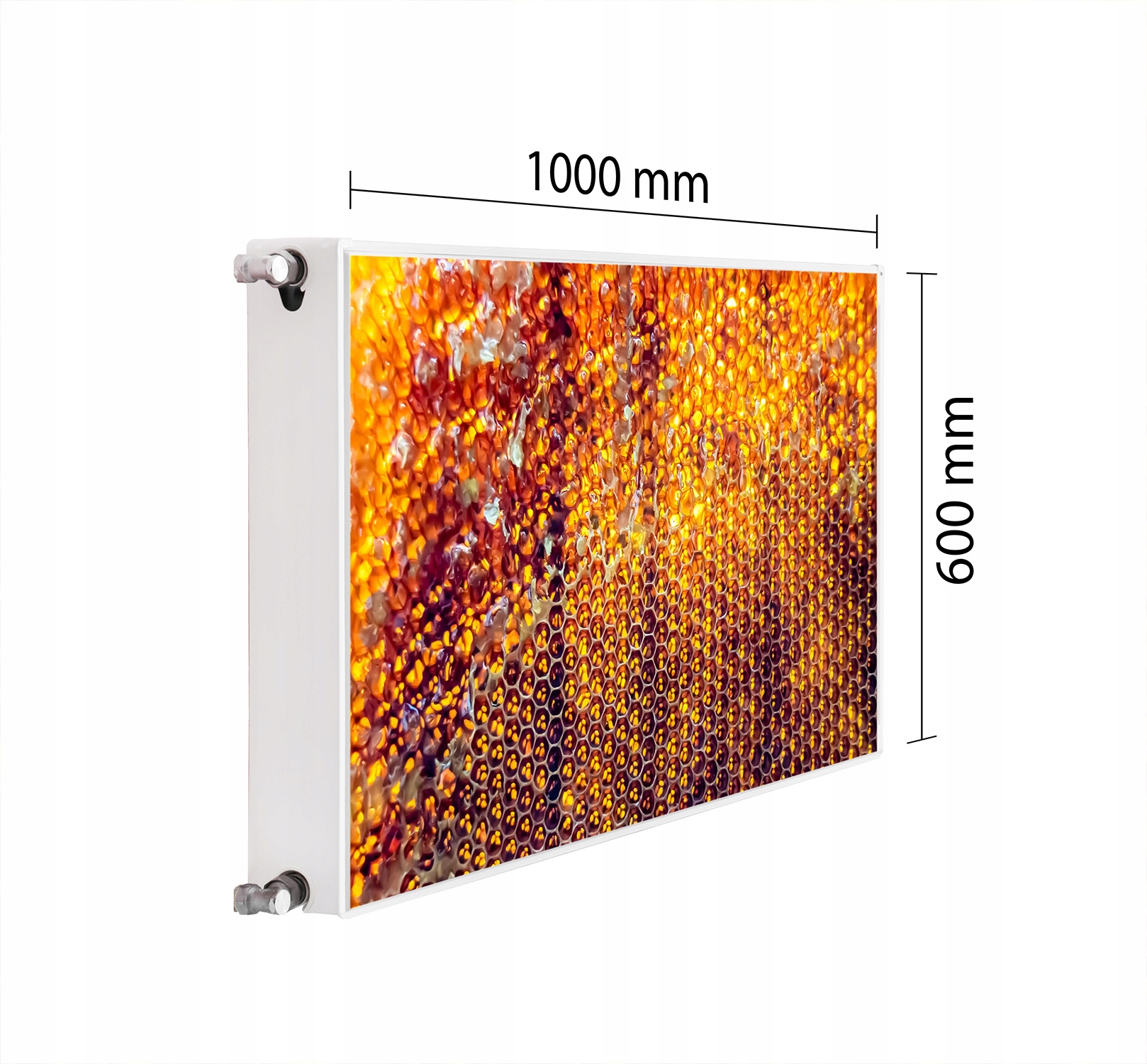 Kryt Na Radiátor Maskovač 100x60 Medová Podložka Magnet