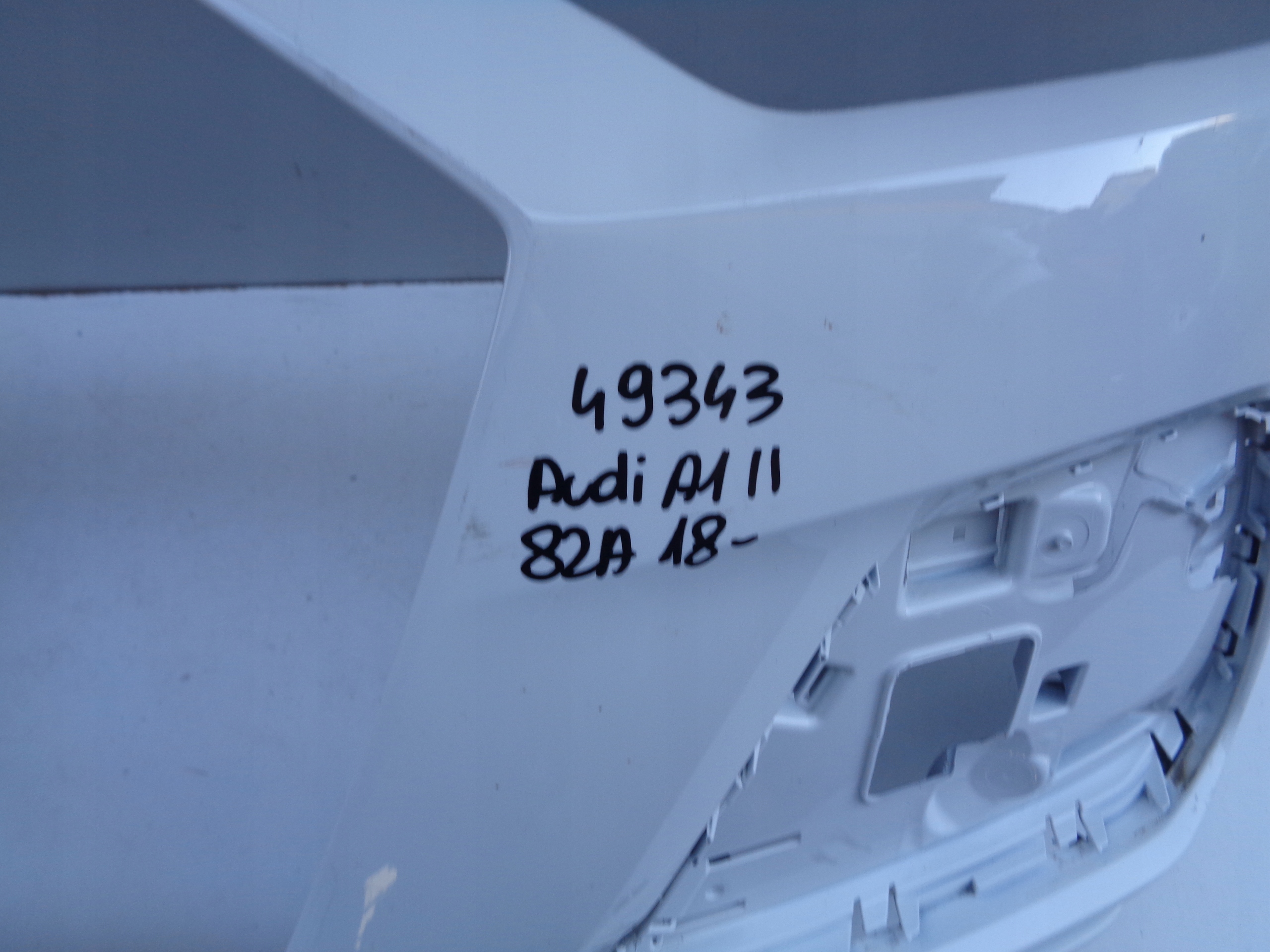 front bumper AUDI A1 II 82A 18- NR 49343