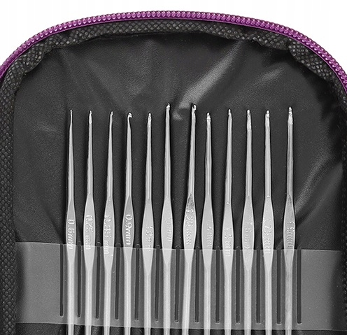 zestaw szydełek 50 szt. w etui — 10
