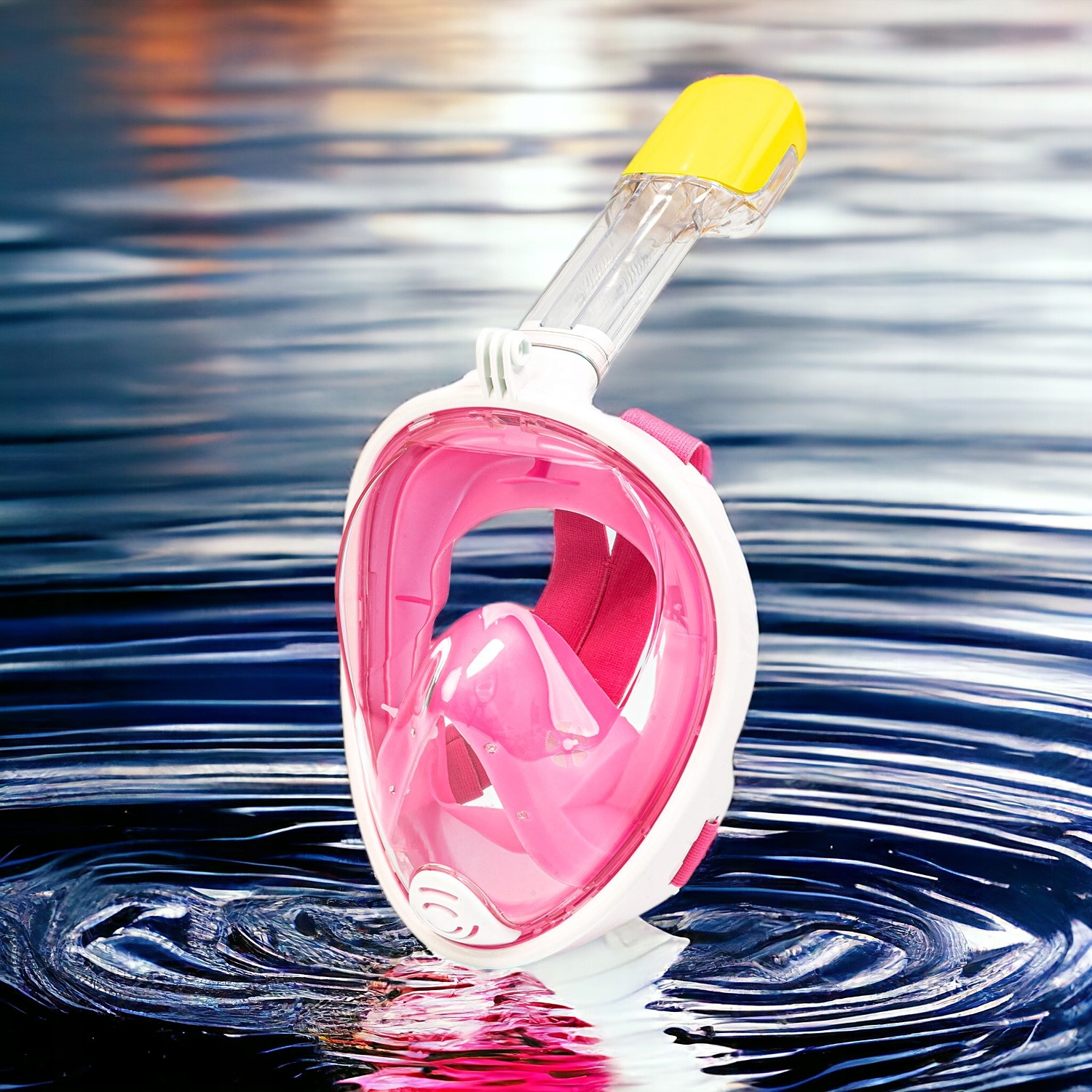 MASKA DO NURKOWANIA PEŁNOTWARZOWA DLA DZIECI DO SNORKELINGU S/M AntiFog Marka inna