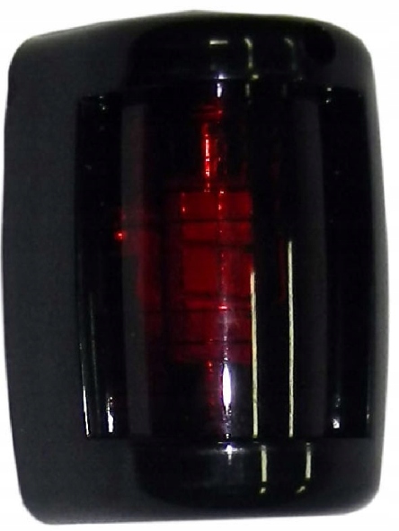 LAMPA BOCZNA CZER 112.5 ST PVC OB. CZARNA.