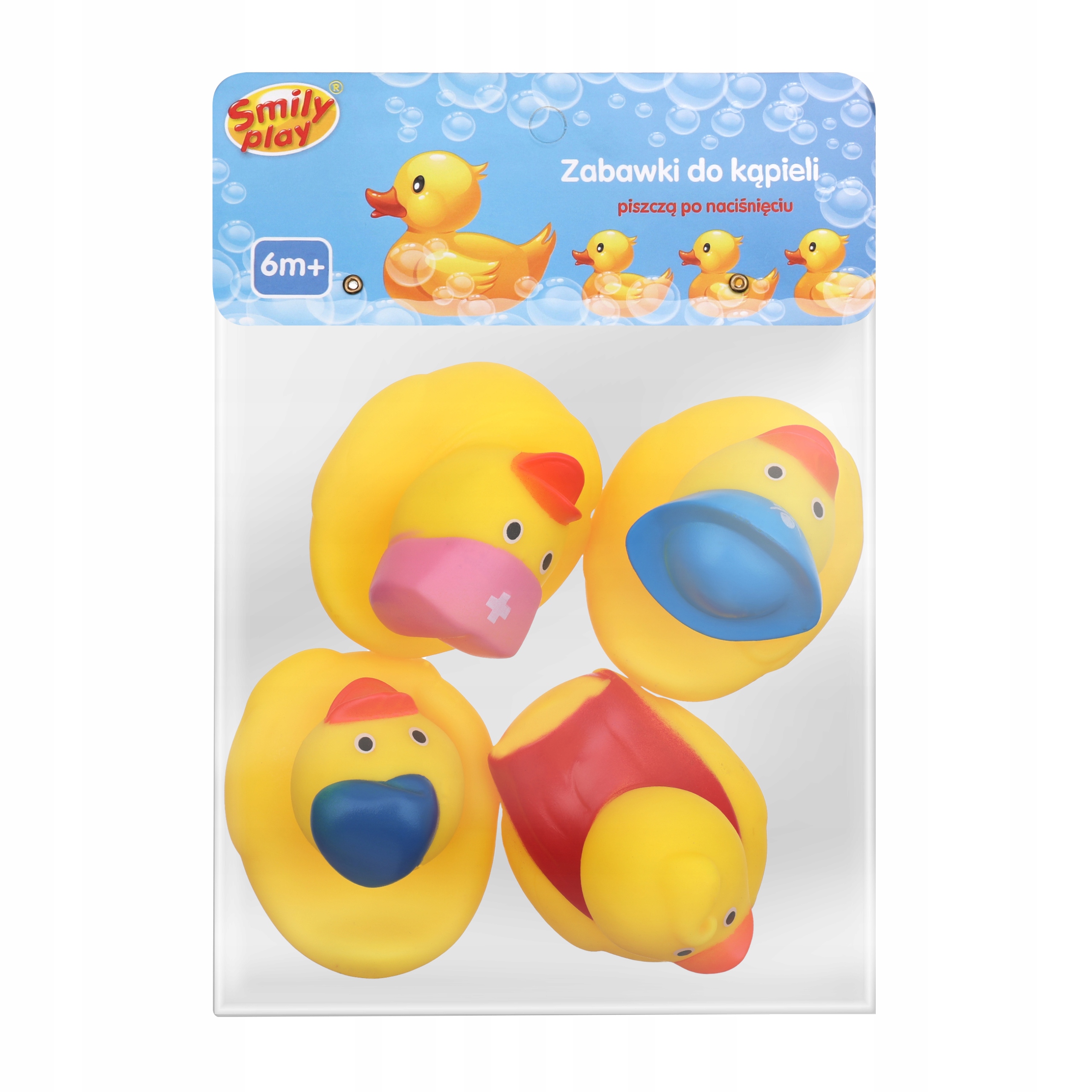 Kaczuszki kaczki do kąpieli wanny wody SMILY PLAY Produkt wprowadzony do obrotu na terenie UE przed 13.12.2024 Tak