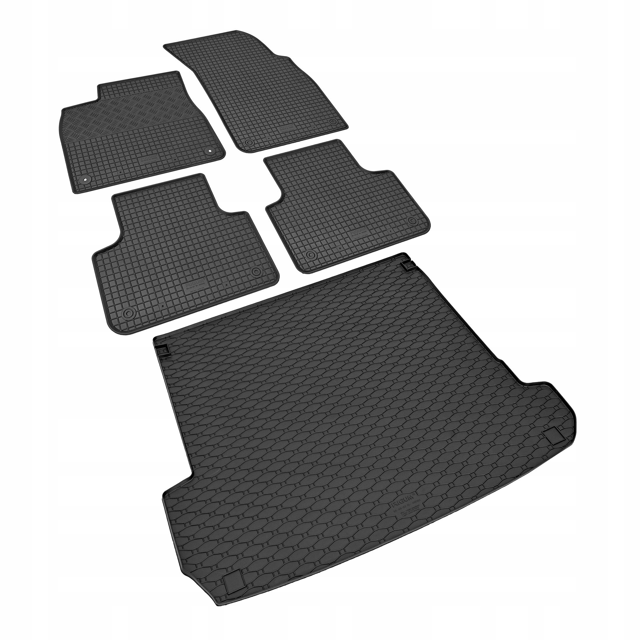 Zestaw dywaników do AUDI Q7 5 miejsc od 2015