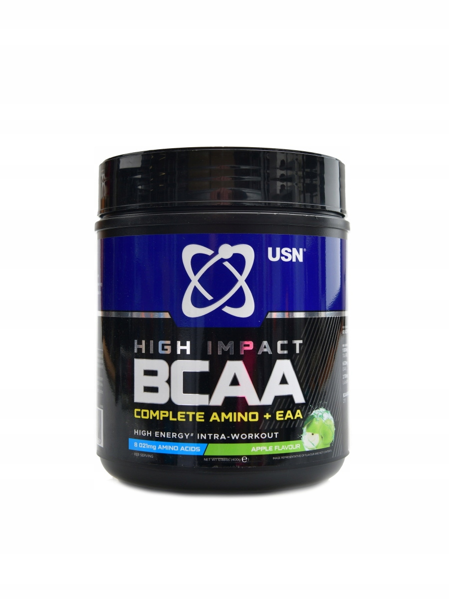 Usn Bcaa complete amino Eaa 400g modrá malina