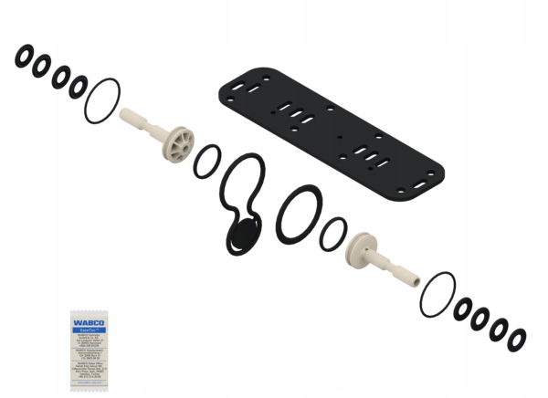 WABCO 3720600002 Zestaw naprawczy głównego zaworu hamulcowego