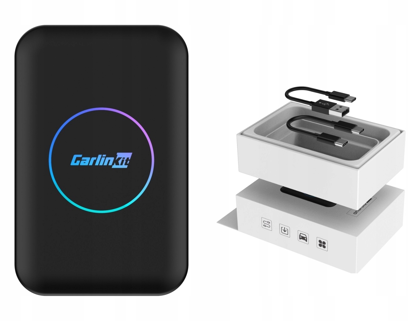 Adaptér Carlinkit 5.0 Tbox Pro Android Auto Apple Carplay Bezdrôtový