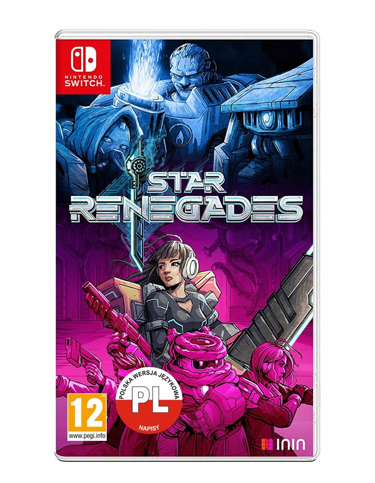 STAR RENEGADES / GRA NINTENDO SWITCH / KARTRIDŻ / NAPISY PL