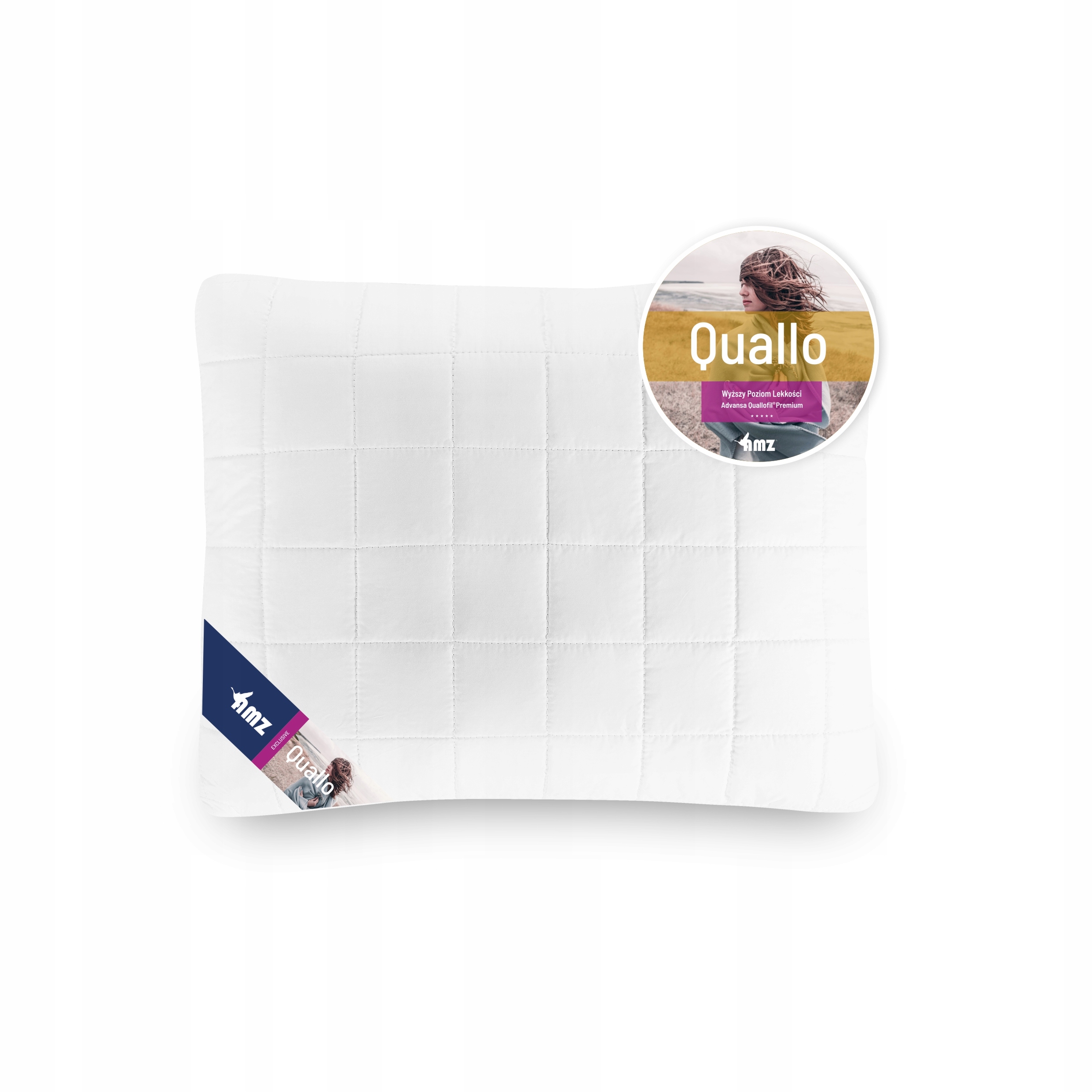 

Poduszka Quallo pikowana 50x60 bawełna Amz
