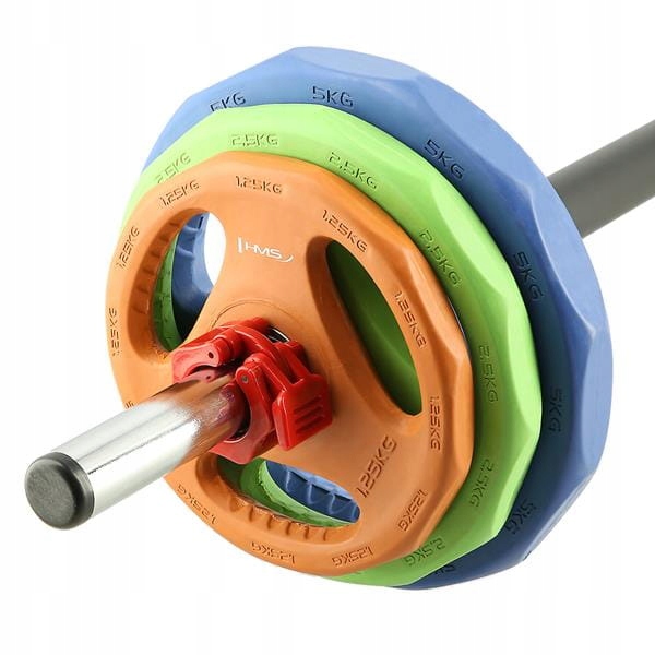 SZTANGA REGULOWANA DO TRAINING PUMP 20KG HMS SBP22 Waga 20 kg