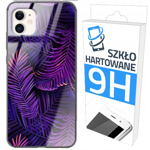 

150wzorów Etui Glass Case+szkło do Iphone 12 Mini