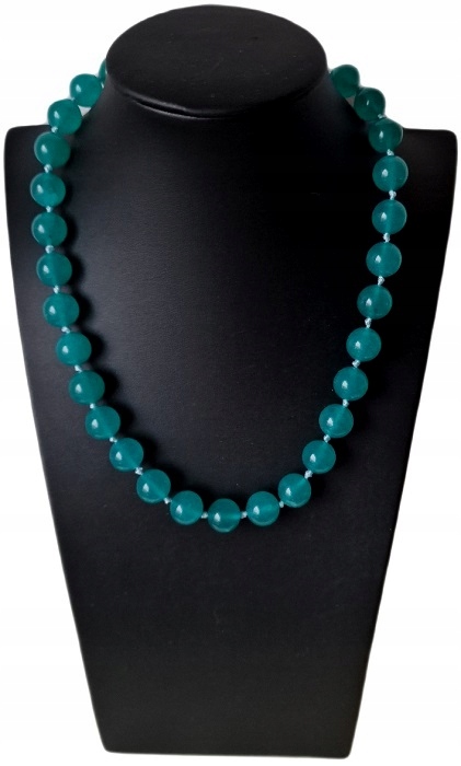 Jadeit Tyrkysový Náhrdelník Zen Etnická Inspirace Ochrana