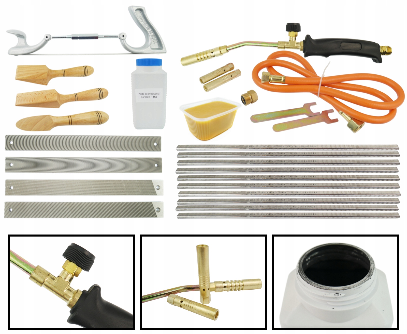 Zestaw do cynowania karoserii Cyna do karoserii