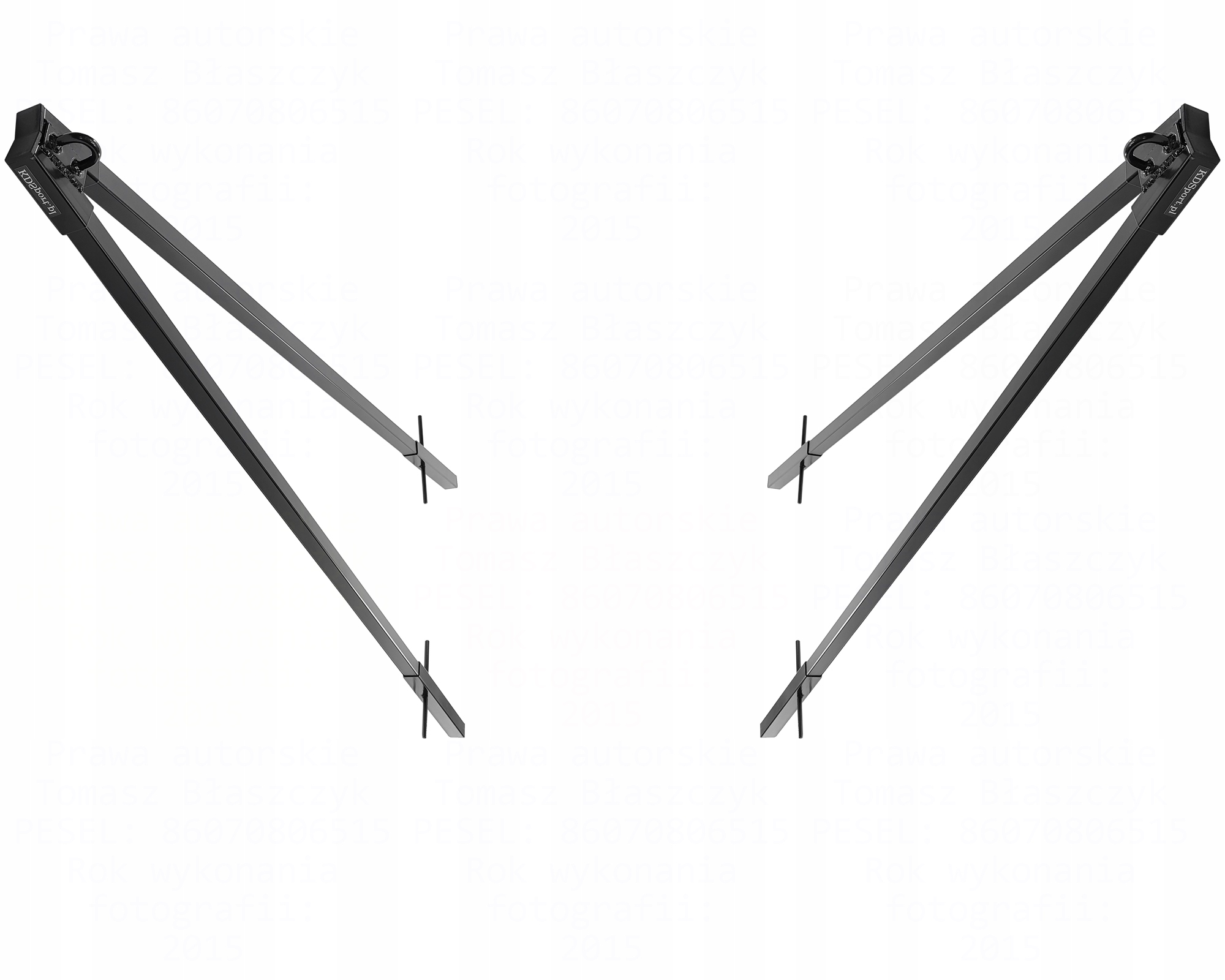 STELAŻ NA HAMAK DO ZABETONOWANIA KAŻDY WYMIAR