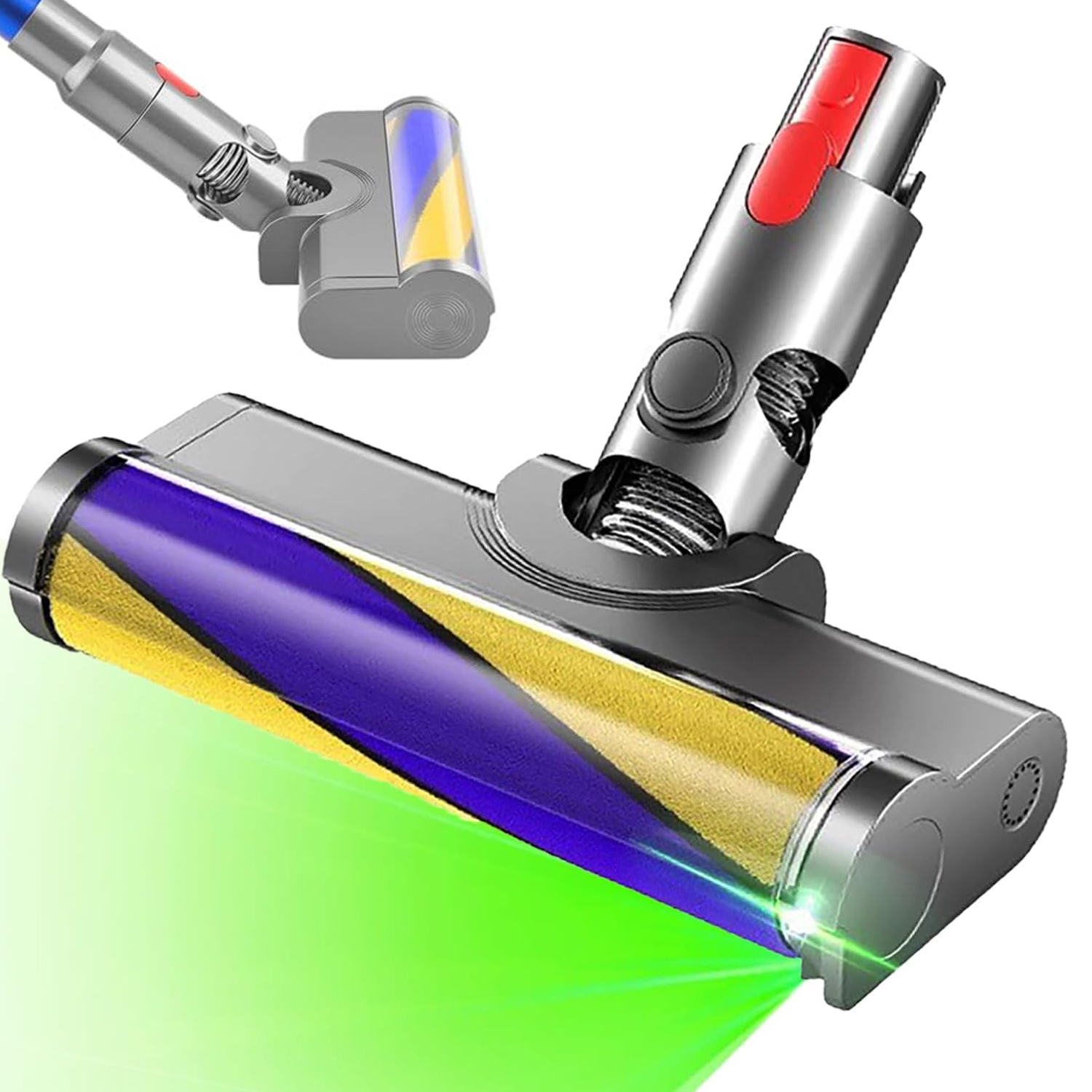 Turbo Mopovací Kartáč Led Pro Vysavač Dyson V7 V8 V10 V11 V15
