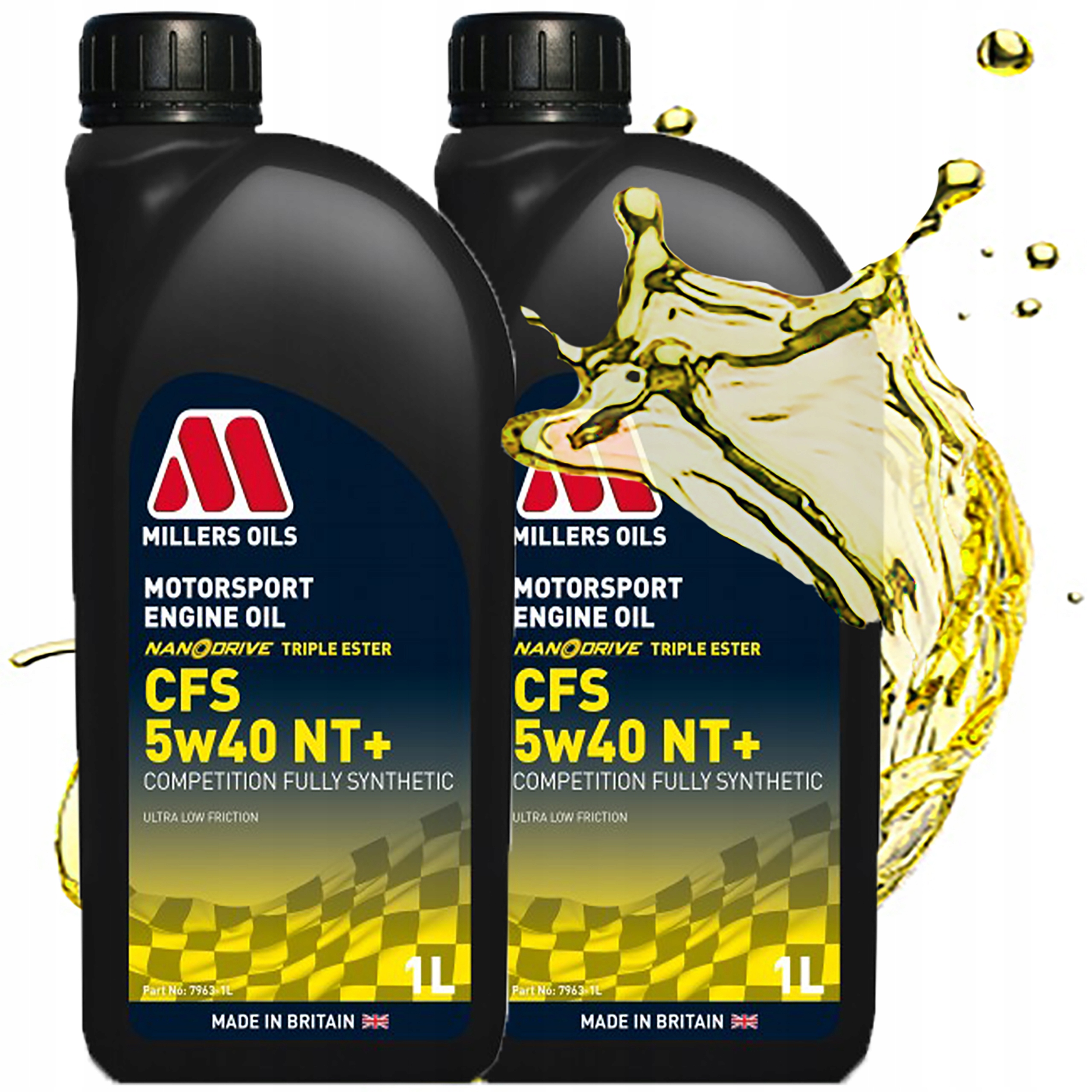 Olej Silnikowy Synetyczny Estry Motorsport Millers Oils Cfs 5w40 Nt+ 2x 1L