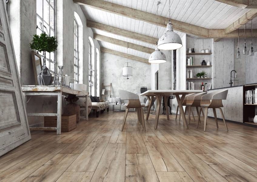 PANELE Podłogowe Modern Dąb Veles V4 AC5 2.11m2 Szerokość produktu 19.1 cm