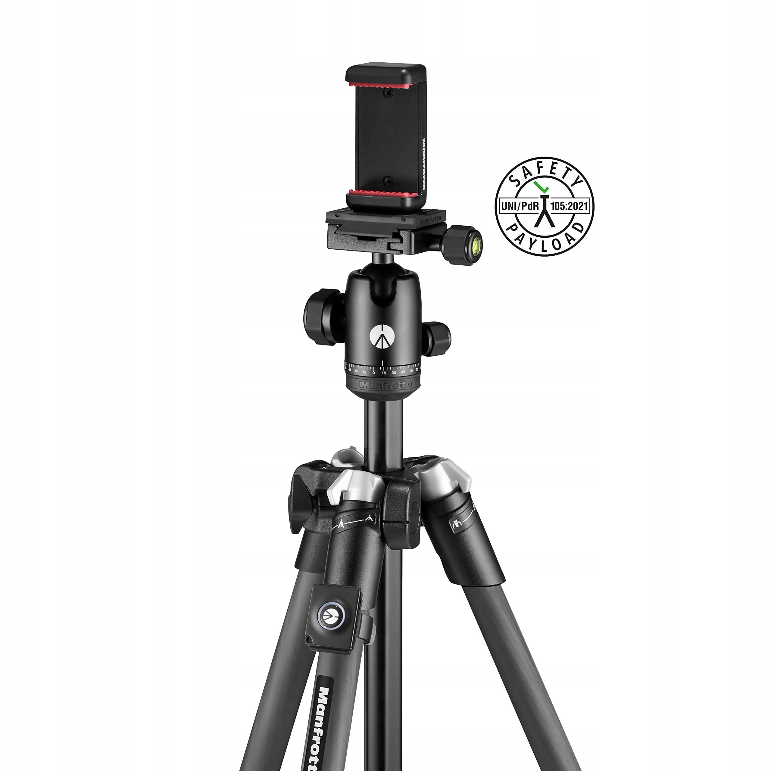 MANFROTTO Element MII Statyw Carbon Do Aparatów i Smartfonów Bluetooth — miniatura 2