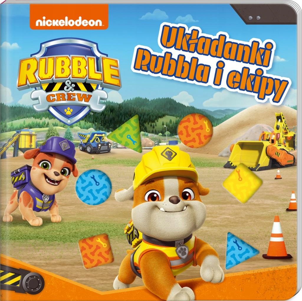 Povídka pro děti 6 Let Kniha Pohádka Rubble and crew Skládačky Rubbla