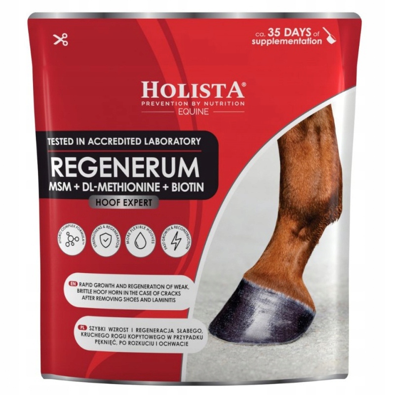 Holista Equine Hoof Expert Regenerum 1000 g Regenerace a růst koňských kopyt