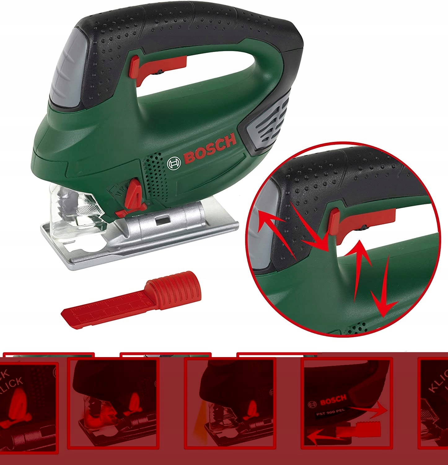 WYRZYNARKA DLA DZIECI BOSCH DŹWIĘK ŚWIATŁO KLEIN Seria Bosch