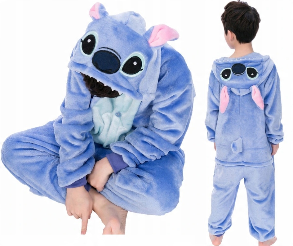 

Stitch Sticz Kigurumi piżama Dziecko Stich 134-140