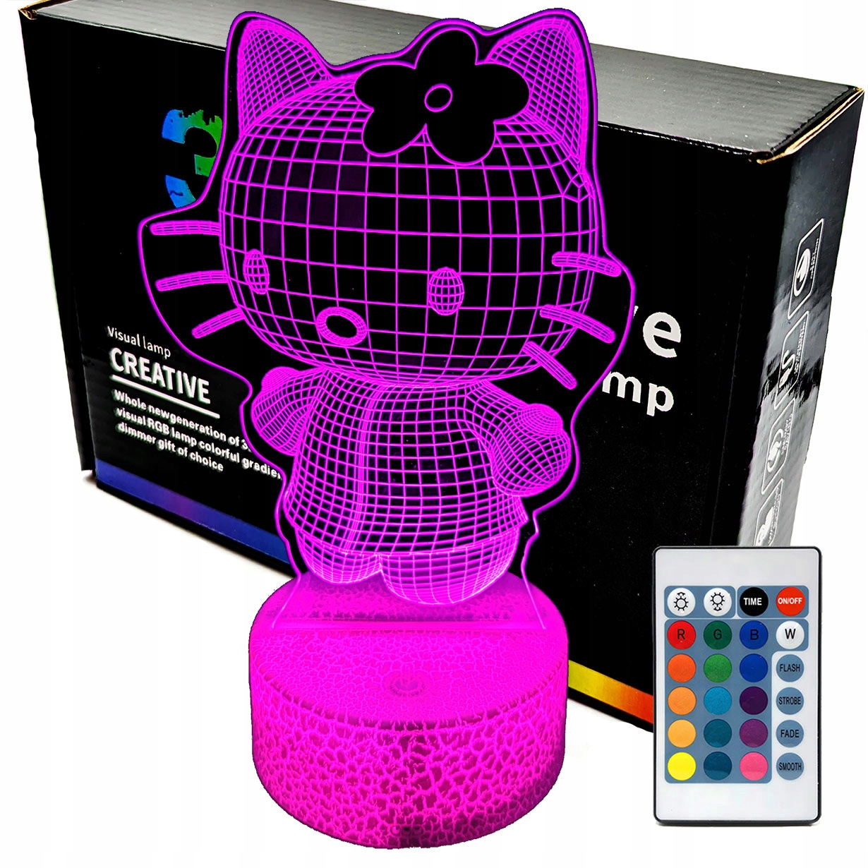 Lampka nocna Hello Kitty 3D LAMP LED