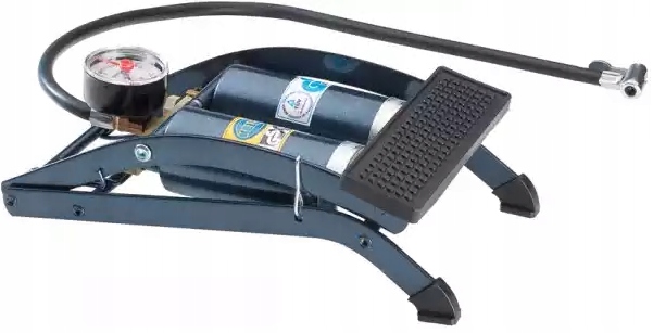 HELLA POMPKA SAMOCHODOWA NOZNA DWA TLOKI MOCNA