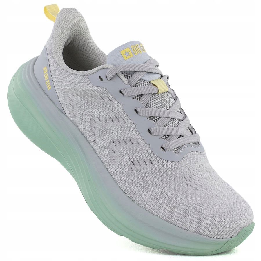 Dámské sportovní polobotky na platformě šedé Big Star TT274048 41