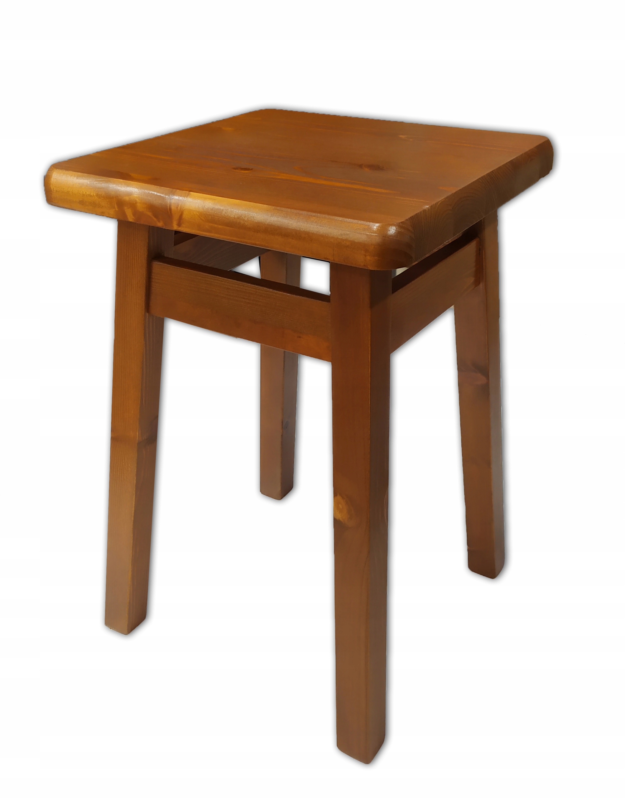 

Taboret stołek kuchenny drewniany 45 cm kasztan