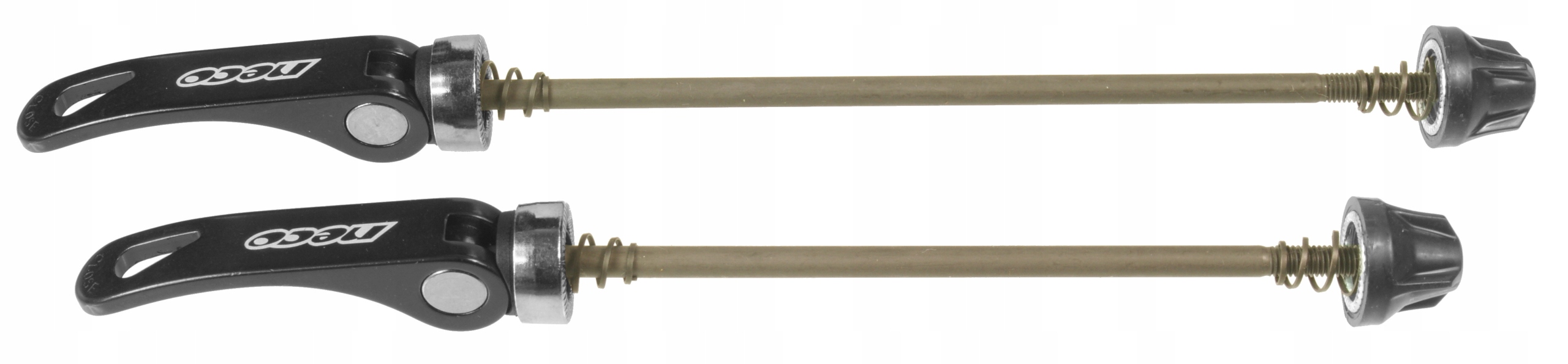 Zaciski do piast Neco QR-KM2-BK