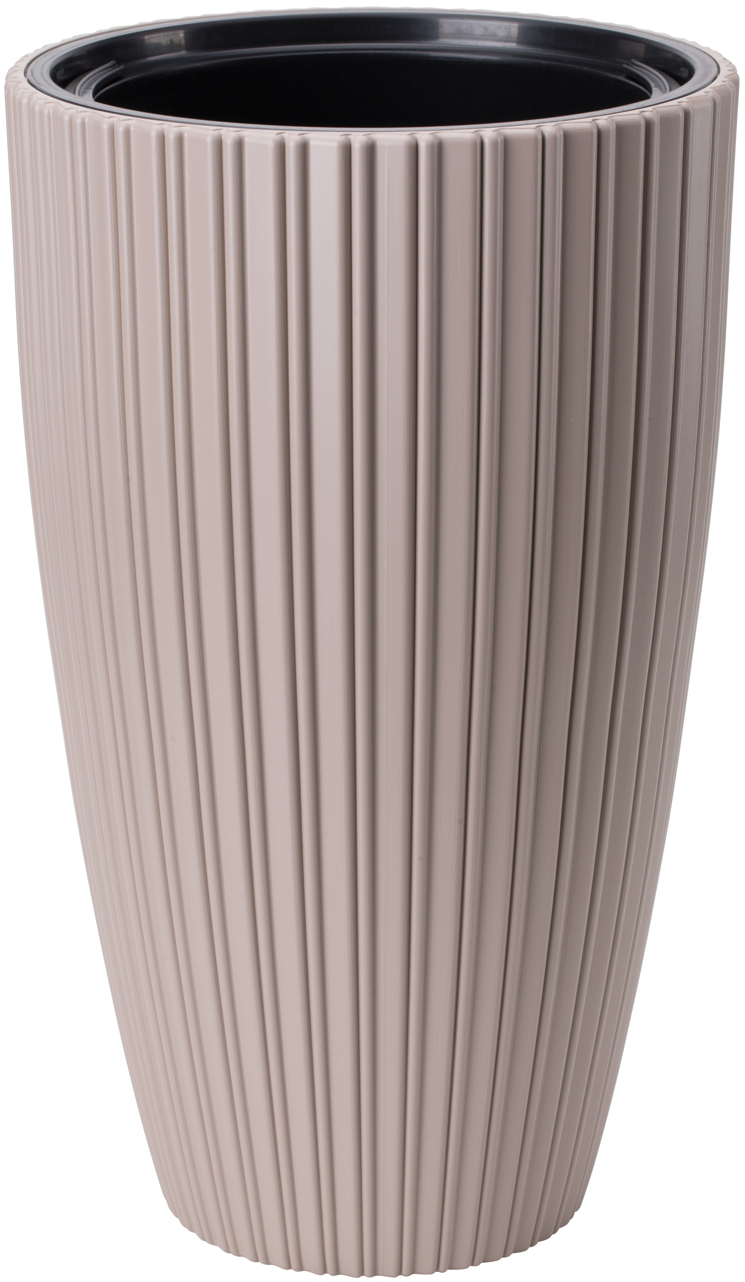 DONICA DONICZKA Z WKŁADEM MIKA SLIM 40CM SZARO-BEŻ