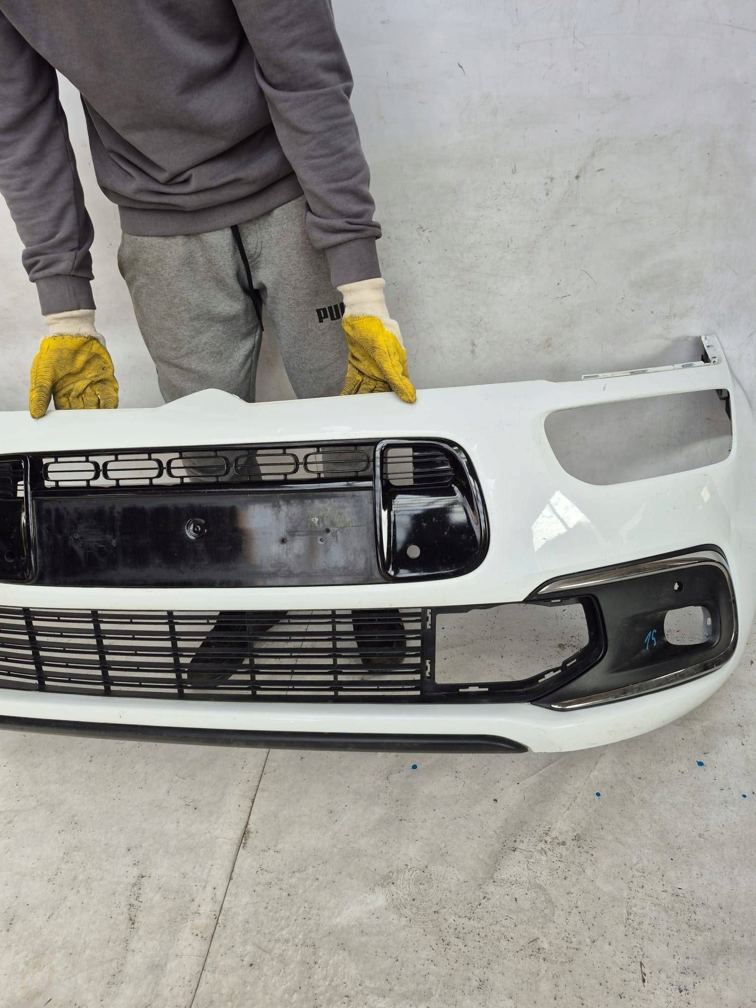 CITROEN C4 PICASSO II LIFT 16- bumper front front AA37702777