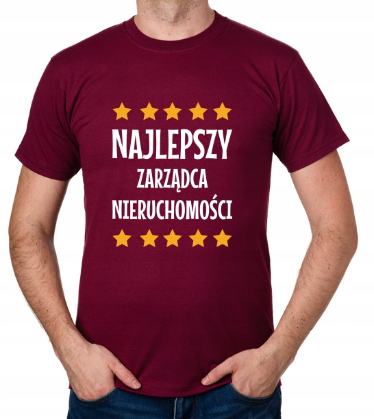 

koszulka Najlepszy Zarządca Nieruchomości prezent