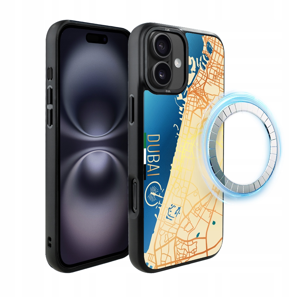 Pouzdro pro iPhone 16 Ibizu DropGuard Matt s MagSafe, Dubai
