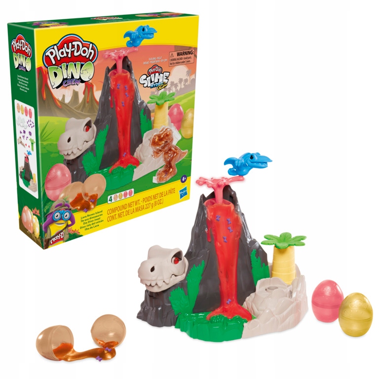 

Play Doh Slime Dino Wyspa Dinozaurów Lawa F1500