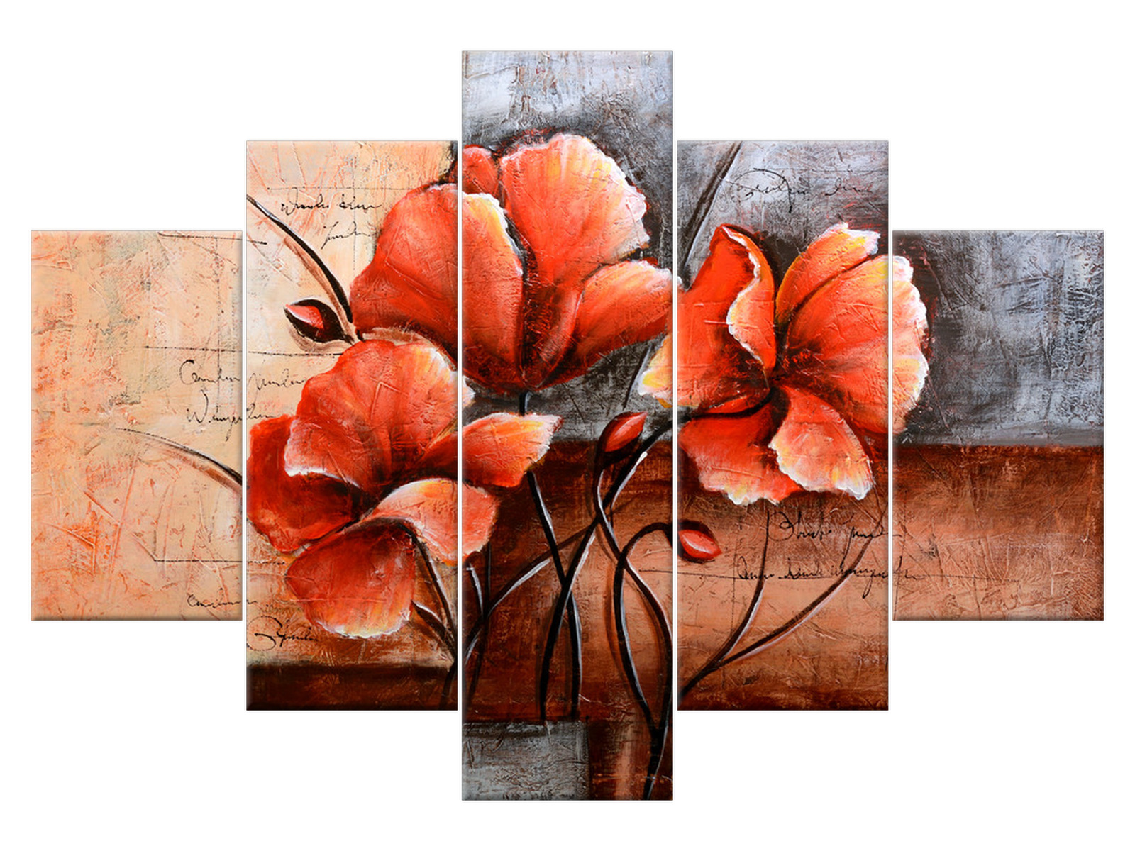 

Obraz Autorskie maki 150x105 Kwiaty 1497A_5H