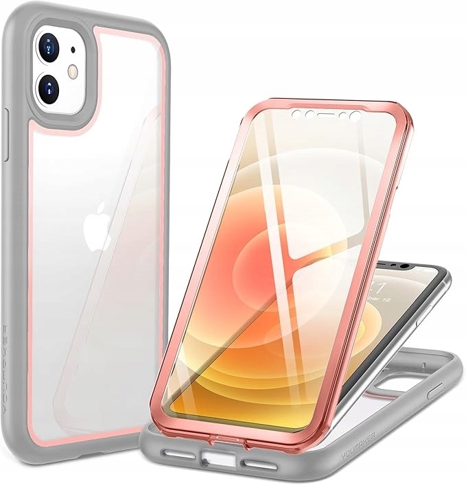 Tvrdé Průhledné Pouzdro Pro Iphone 11 S Vestavěným Chráničem Obrazovky