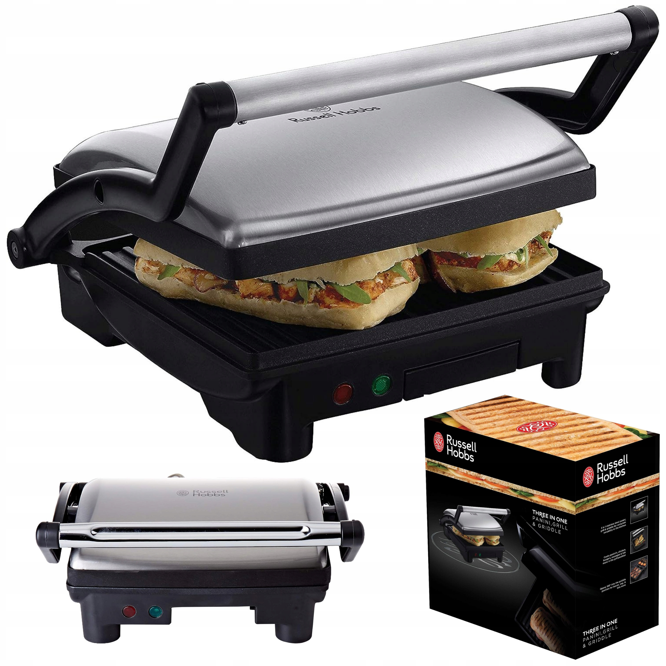 OPIEKACZ GRILL DO JEDZENIA KANAPEK MIĘSA - RUSSELL