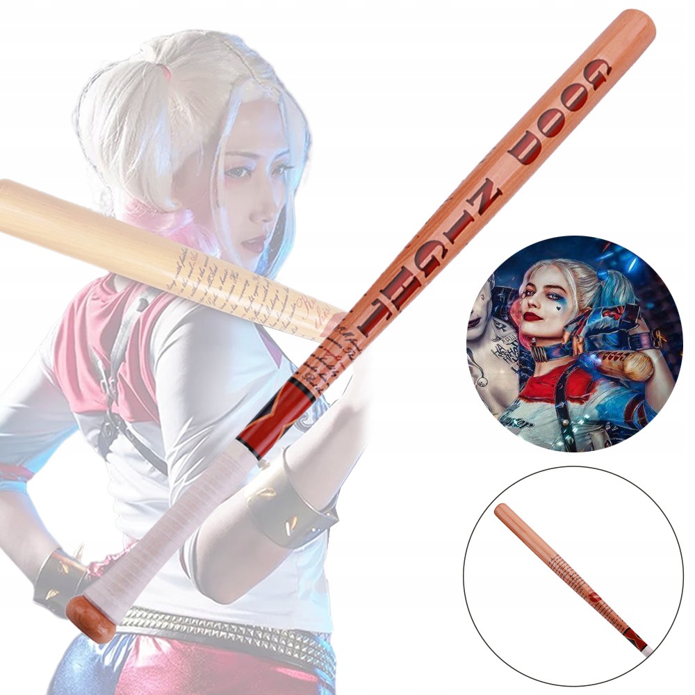 Kij Bejsbolowy Baseballowy Halloween Cosplay Legion Samobójców Harley Quinn